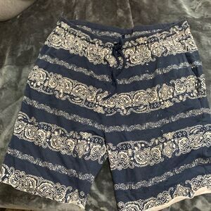 Vintage bandana shorts vintage army flag shorts